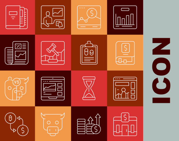 设置行银行建设网站与增长图表图片下载