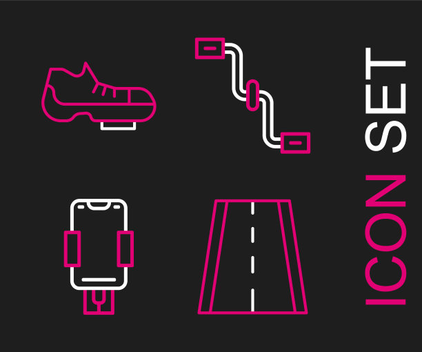 设置线自行车道移动支架踏板和图片下载