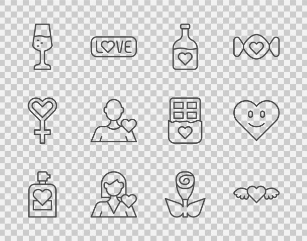 设行香水心带翼瓶爱图片下载