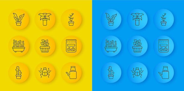 盆栽盆栽室内盆栽设线仙人掌图片下载