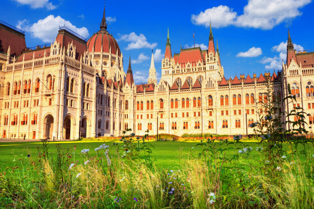 城市景观——布达佩斯历史中心的匈牙利议会大厦图片下载
