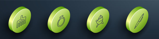 集等距线发刷金戒指经典图片下载