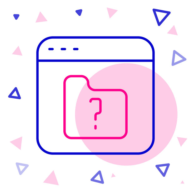 线文件丢失图标孤立的白色背景。色彩缤纷的轮廓概念。向量图片下载