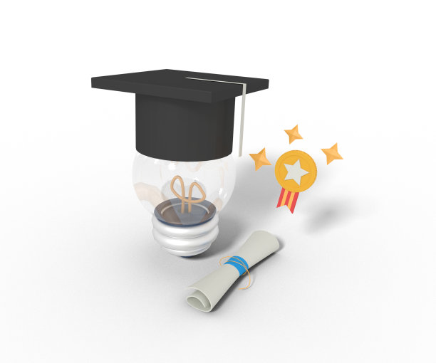 毕业灯泡构想图片下载