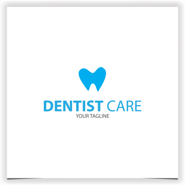 牙医服务牙齿正畸符号优质优雅模板向量eps 10图片下载