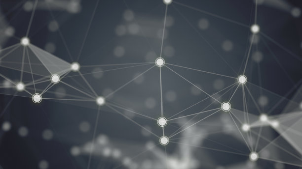 三维科学现代网络通信背景图片下载