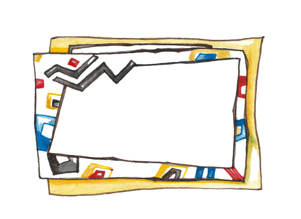 以90年代风格的连环画形式画框图片下载