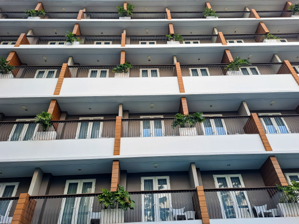 低角度酒店房间图片下载