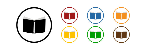 书的图标。图片下载