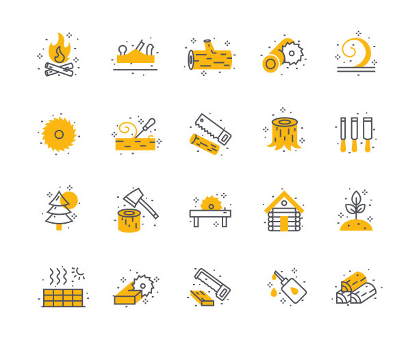日志图标颜色集图片下载
