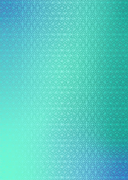 麻叶图案。蓝色渐变背景插图。图片下载