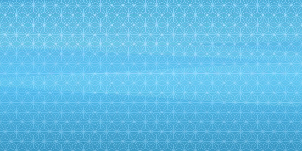 麻叶图案。蓝色渐变背景插图。图片下载