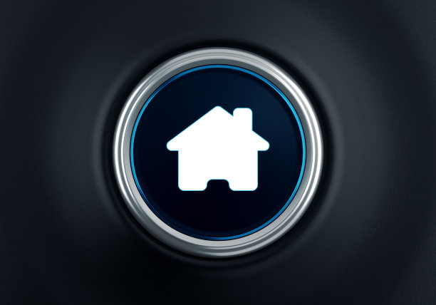 仪表盘上的Home键图片下载
