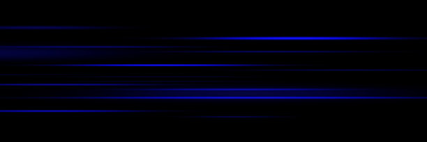 一组线条，激光束，明亮的光束与火花图片下载