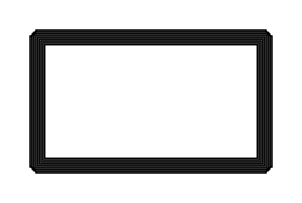 黑色边框装饰艺术装饰板深色古董艺术品图片下载