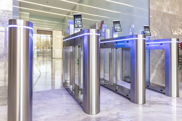 现代电子入口大门图片下载