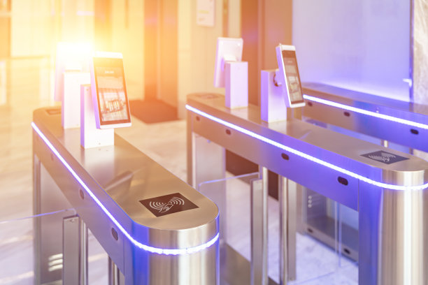 现代电子入口大门图片下载