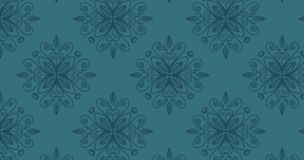 曼陀罗图案策划、布艺、装饰、文具。地板图案和瓷砖图片下载