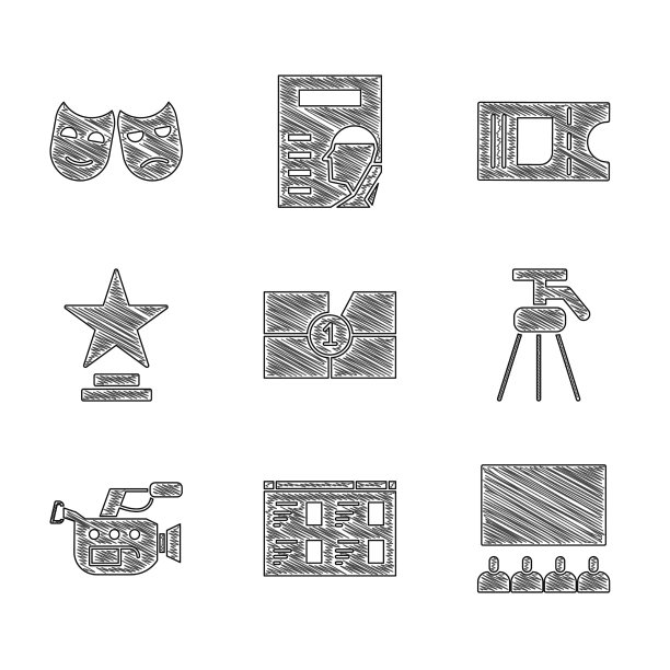 设置老电影倒计时帧在线播放图片下载