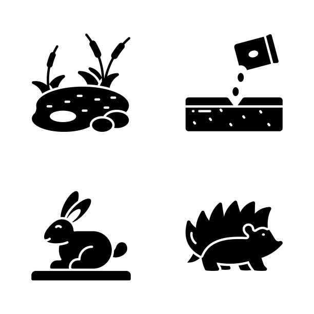 检查这个设计精美的春季矢量，农业，园艺和农业图标集图片下载