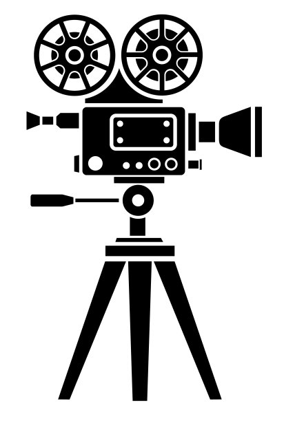 投影仪图标插图孤立的白色背景图片下载