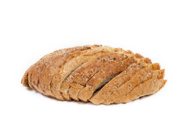 面包条孤立在白色背景上图片下载