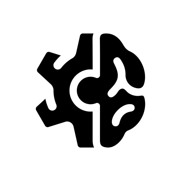 大脑或齿轮选项图标图片下载