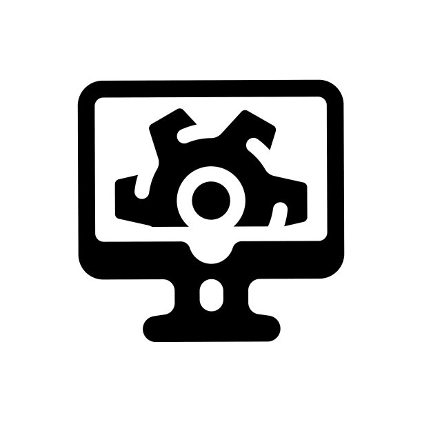 电脑设置或电脑维修设计图标图片下载