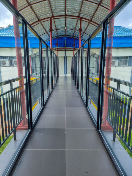 过桥廊道图片下载