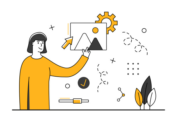 社交媒体营销插图集。图片上传。品牌活动理念。评论和点赞，数字营销，smm和帖子分享隐喻。矢量图图片下载