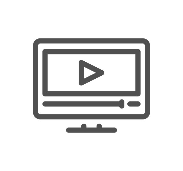 在线教育相关图标。图片下载