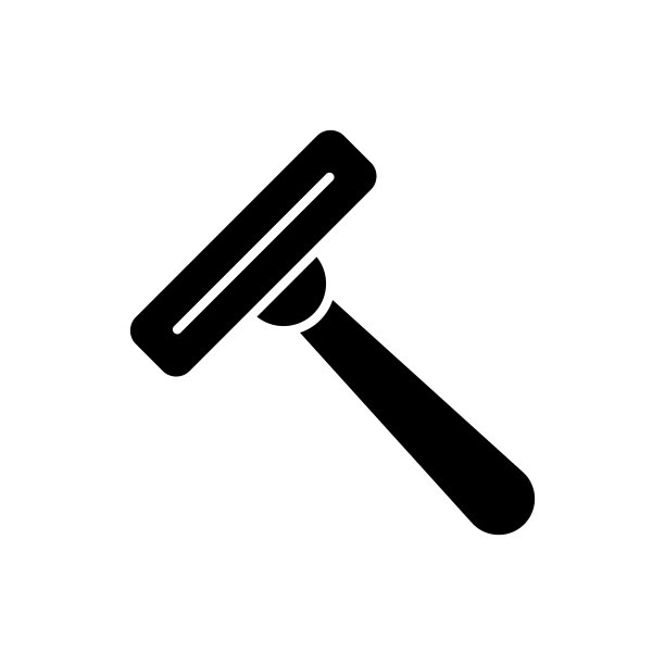 安全剃刀图标矢量设计模板简单而现代图片下载