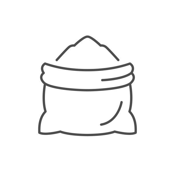 散装产品袋线图标图片下载