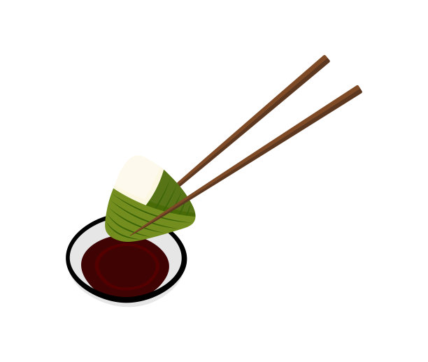 粽子和酱油图片下载