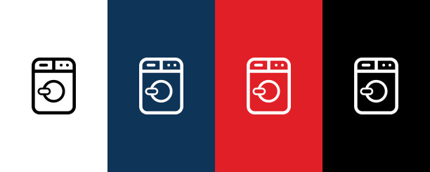 洗衣机图标的网络和移动图片下载