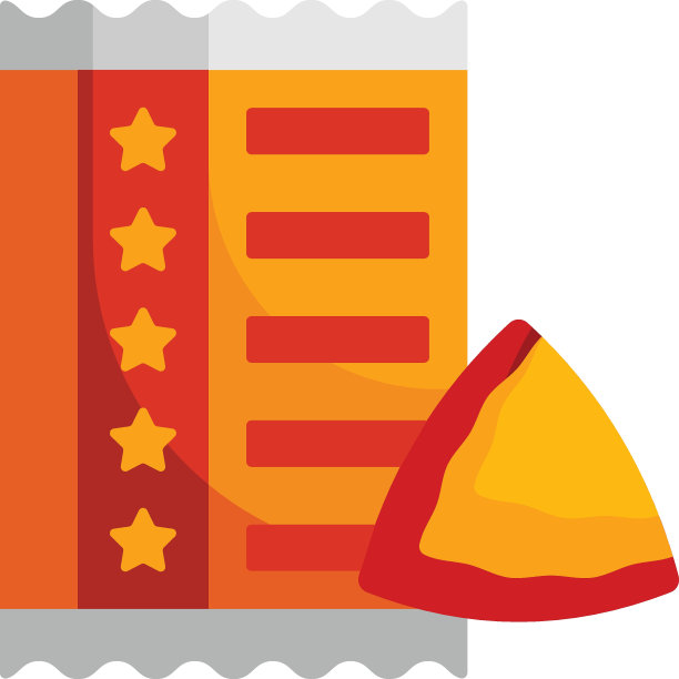 速食酵母香袋概念矢量颜色图标设计，面包店和烘焙食品符号，烹饪和厨房教育标志，配方开发库存插图图片下载