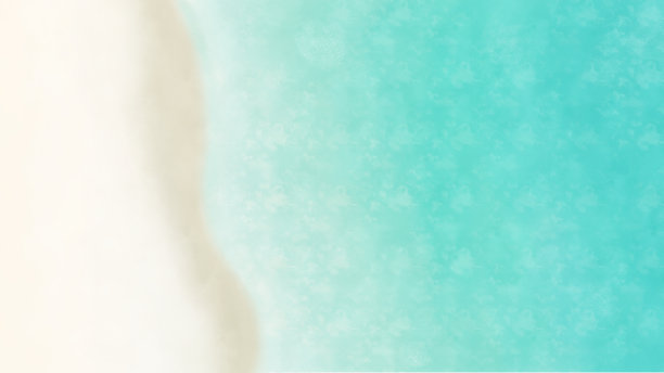 度假村海滩鸟瞰图背景图片下载