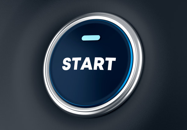 仪表板上的发动机启停按钮图片下载