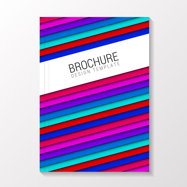 小册子封面设计传单海报小册子图片下载