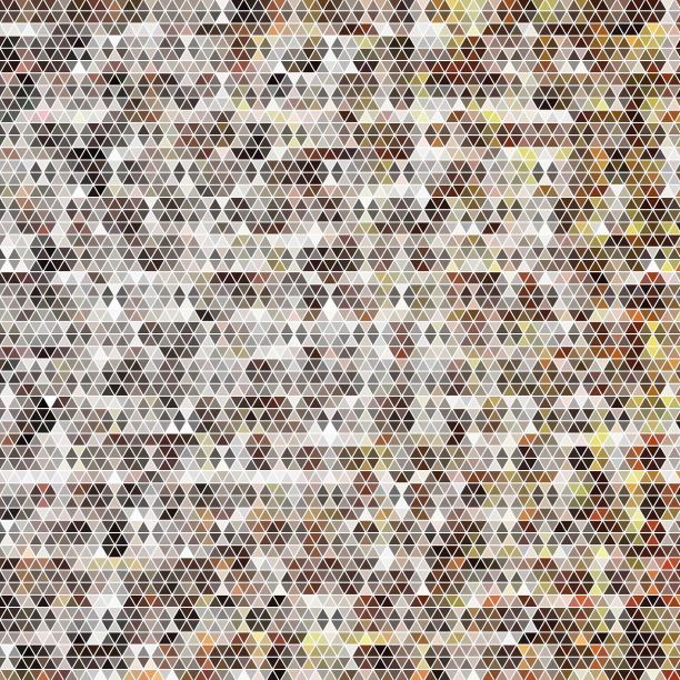 抽象向量插图。颜色三角形。每股收益10图片下载