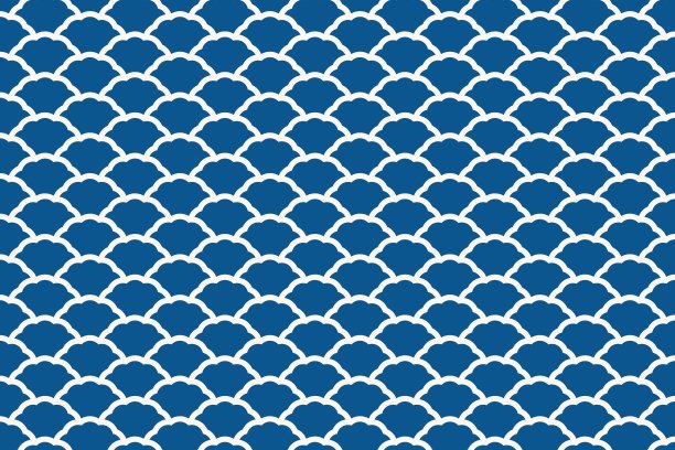 日本图案SEIGAIHA图案背景材料矢量插图材料图片下载