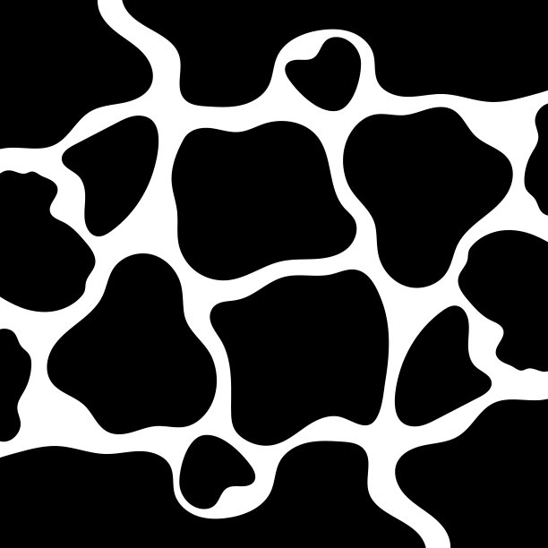 牛皮印花图案动物无缝。图片下载