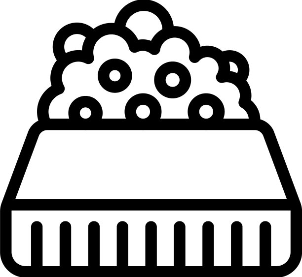 狗食锅图标勾勒宠物餐厅图片下载