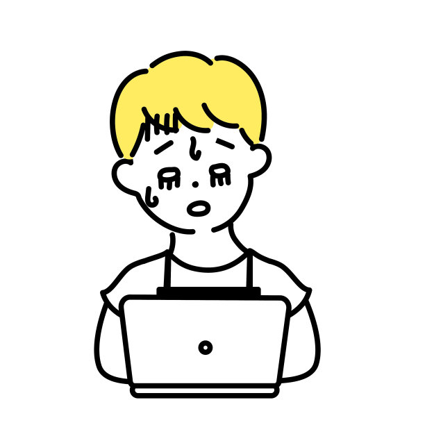 插画系列萌人_男职员_累图片下载