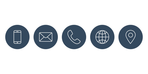 联系人线路图标设置简单设计图片下载