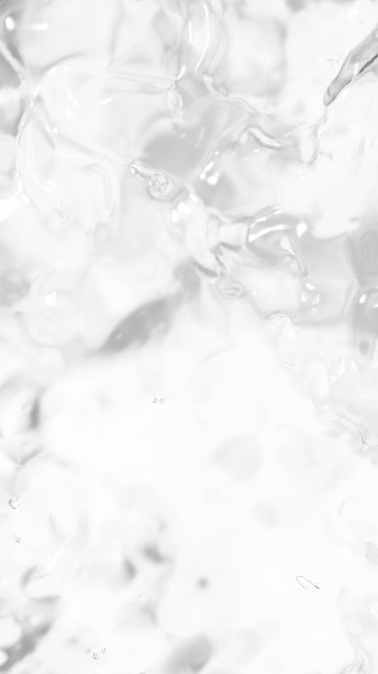 三维插图。透明水面的三维插图。波浪形水面。(垂直)图片下载