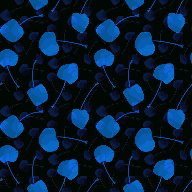 夏季水果无缝图案的孩子和面料图片下载