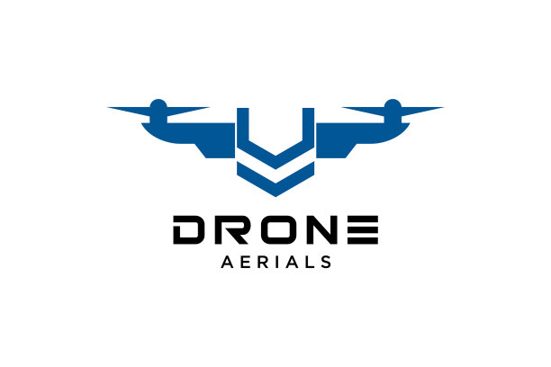 字母u无人机标志设计模板摄影图片下载
