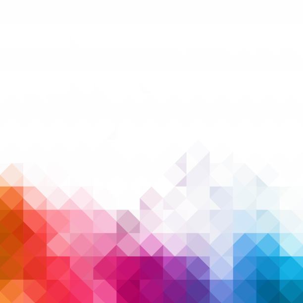 抽象矢量背景。彩色三角形插图。每股收益10图片下载