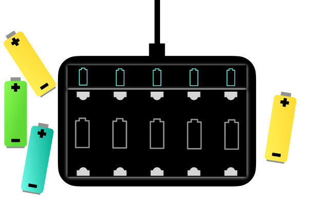 快速电池充电器图片下载